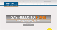 Desktop Screenshot of brookvilletownhomes.com